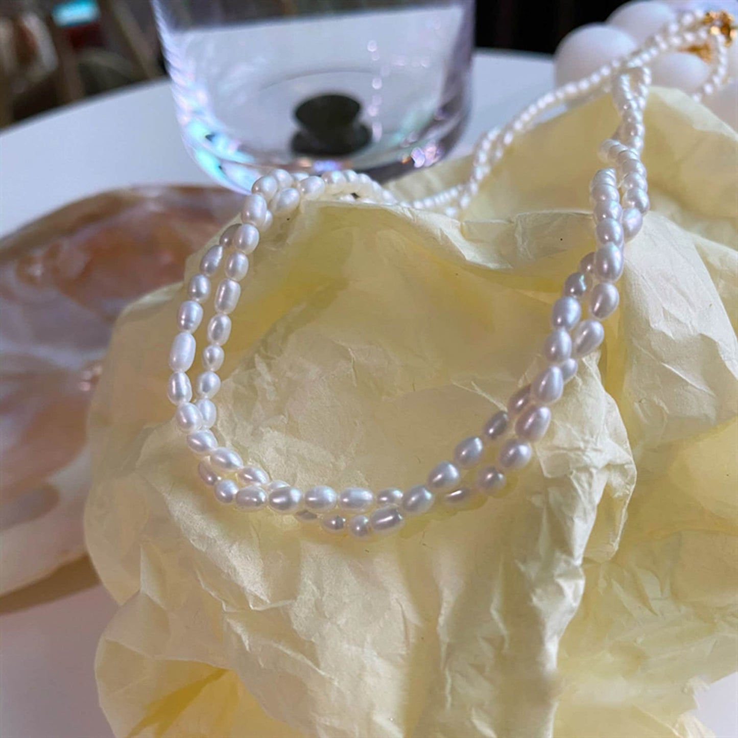 women-Necklace-freshwater pearl-necklace