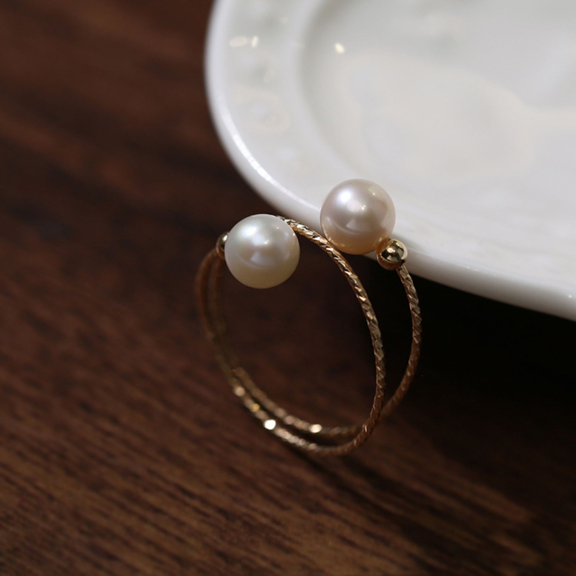 women-Ring-freshwater pearl-gift for her