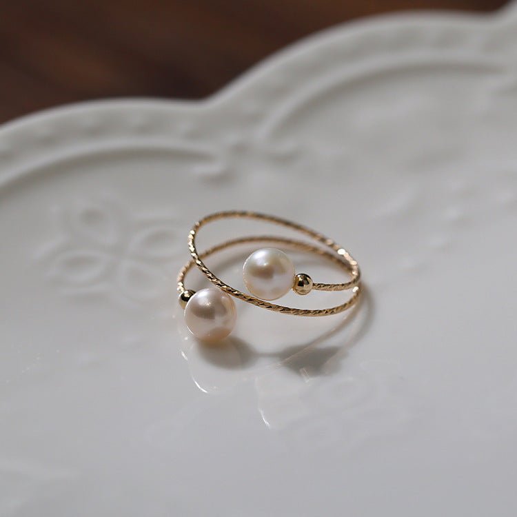 women-Ring-freshwater pearl-gift for her