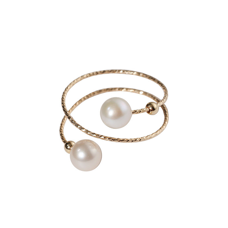 women-Ring-freshwater pearl-gift for her