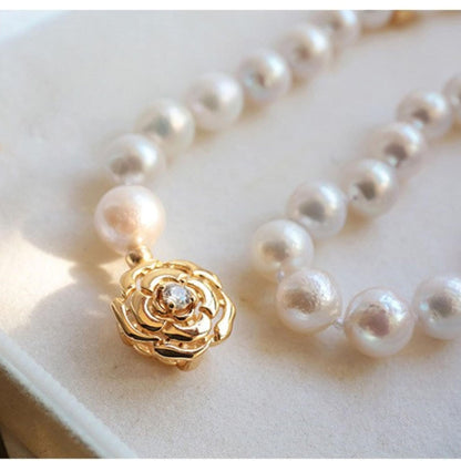 women-Necklace-freshwater pearl-gift for her