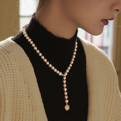 women-Necklace-freshwater pearl-gift for her