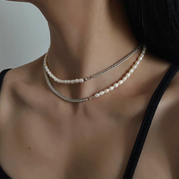 women-Necklace-freshwater pearl-necklace