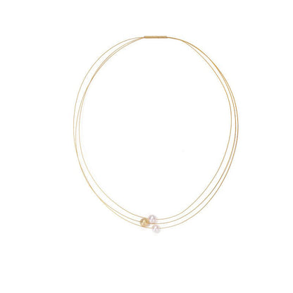 women--freshwater pearl-gold