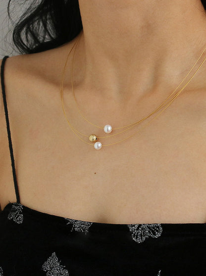 women--freshwater pearl-gold