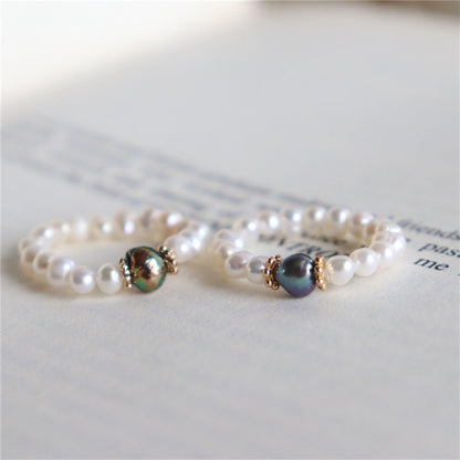 women-Ring-freshwater pearl-gift for her