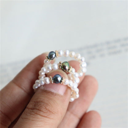 women-Ring-freshwater pearl-gift for her