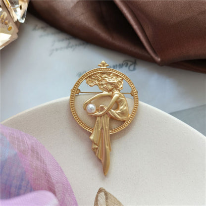 women--angels-brooch