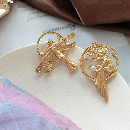 women--angels-brooch