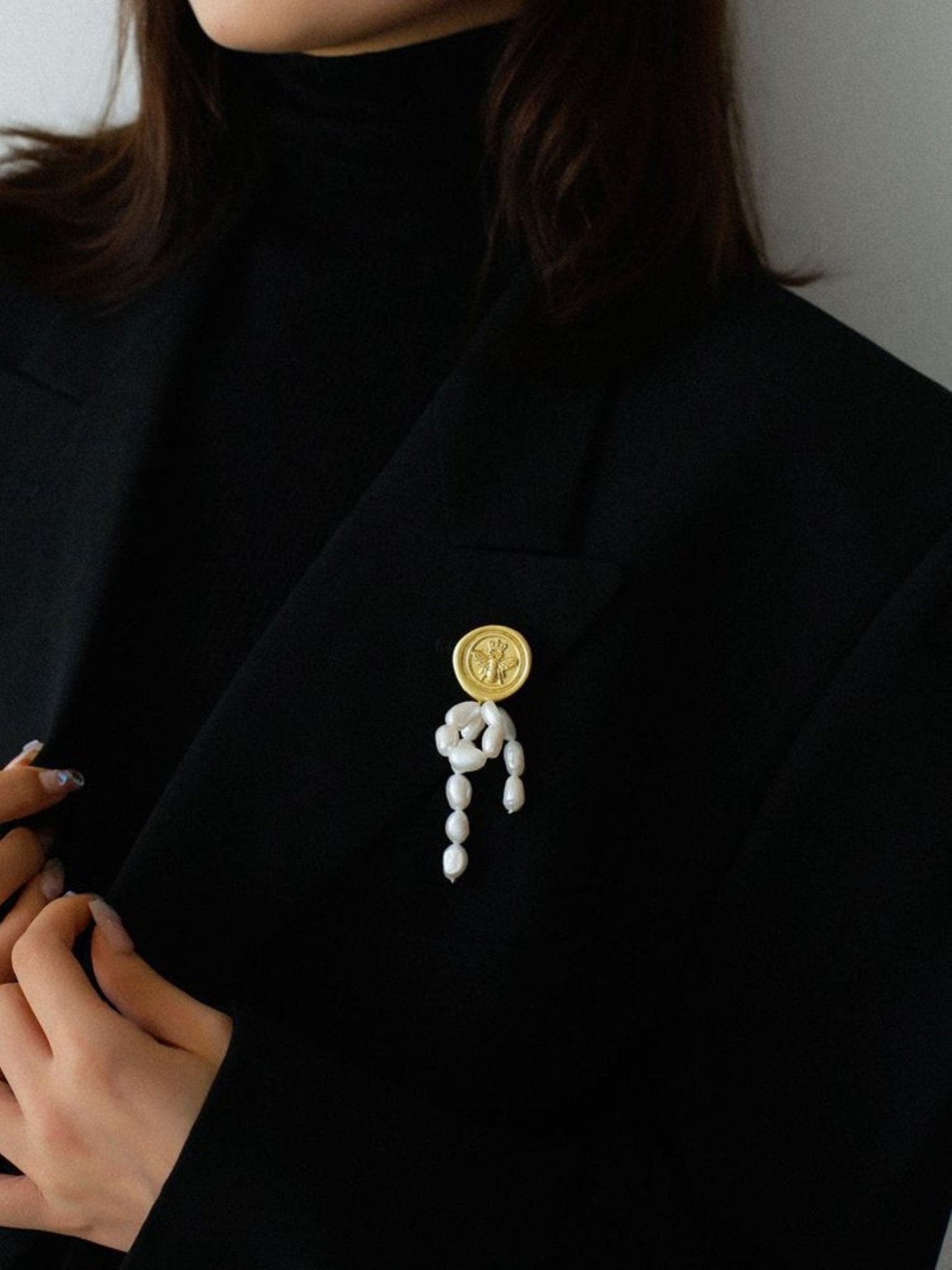 women-Brooch-brooch-freshwater pearl