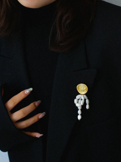 women-Brooch-brooch-freshwater pearl