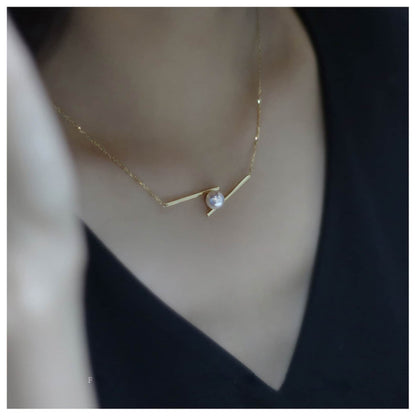 women-Necklace-freshwater pearl-gift for her