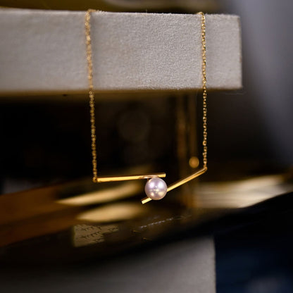 women-Necklace-freshwater pearl-gift for her