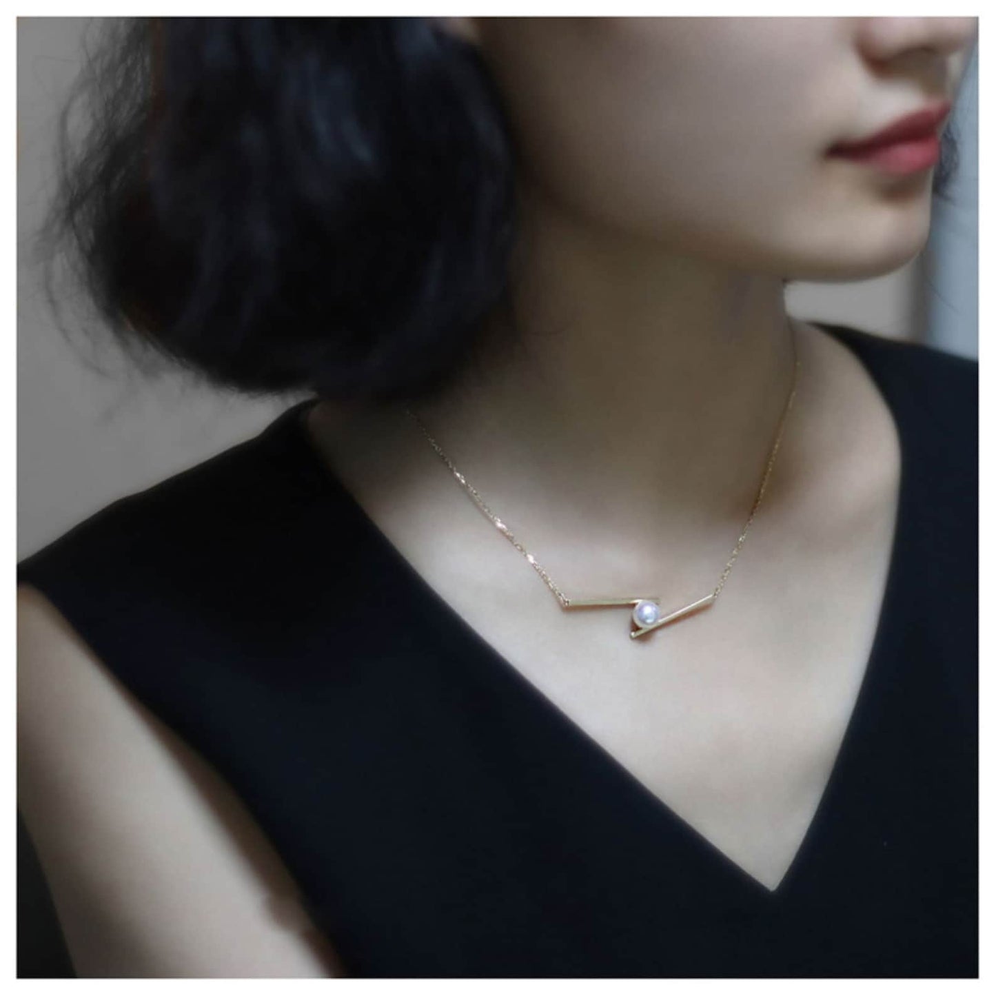 women-Necklace-freshwater pearl-gift for her