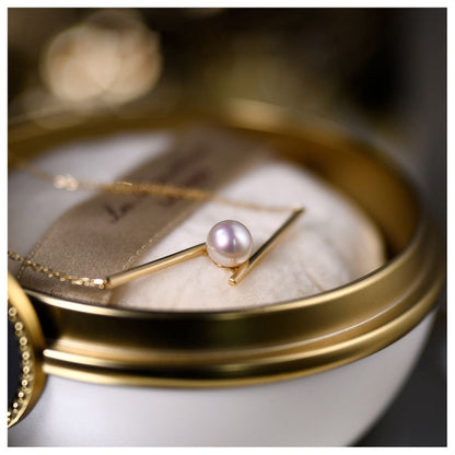 women-Necklace-freshwater pearl-gift for her