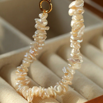 women-Necklace-boho-freshwater pearl