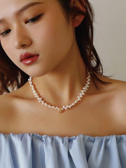 women-Necklace-freshwater pearl-necklace