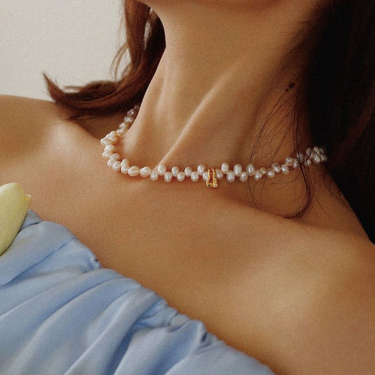 women-Necklace-freshwater pearl-necklace