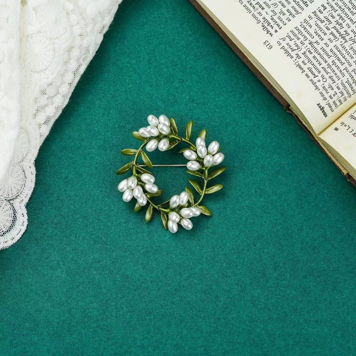 women--brooch-plants